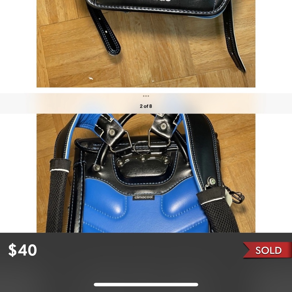 ISO ‼️ Adidas Black Backpack with Sleek Design